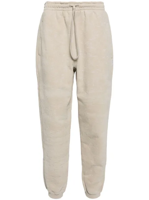 Alexander Wang flocked cotton track pants