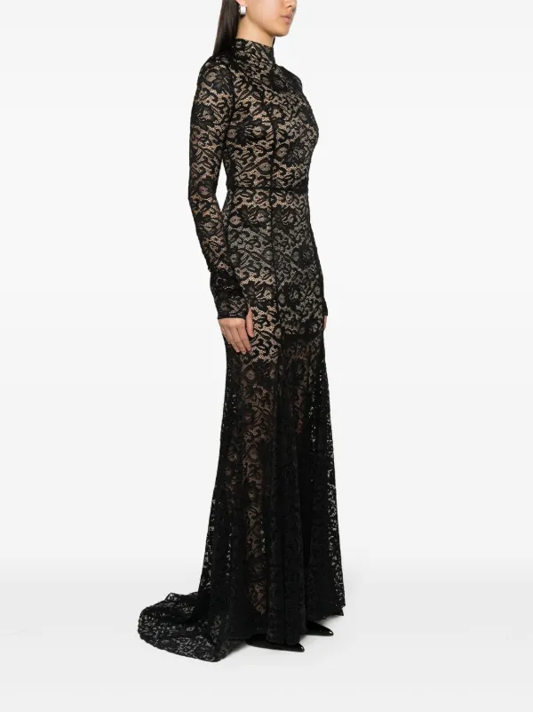 Long train 2024 maxi dress