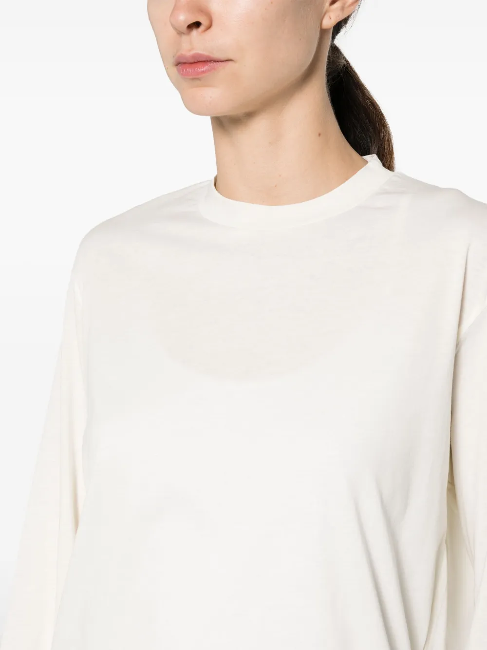 Sofie D'hoore Thrill Cotton T-shirt In Nude