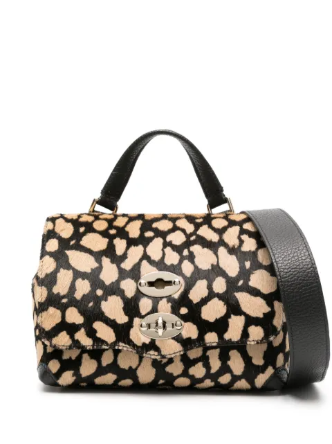 Zanellato Postina Kitt leopard-print mini bag