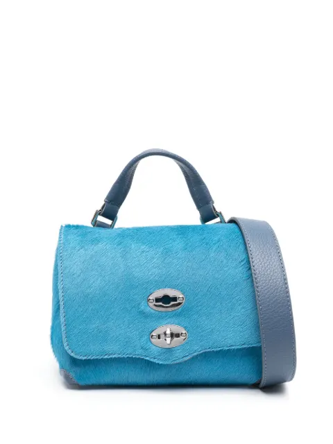 Zanellato stud-detail brushed mini bag