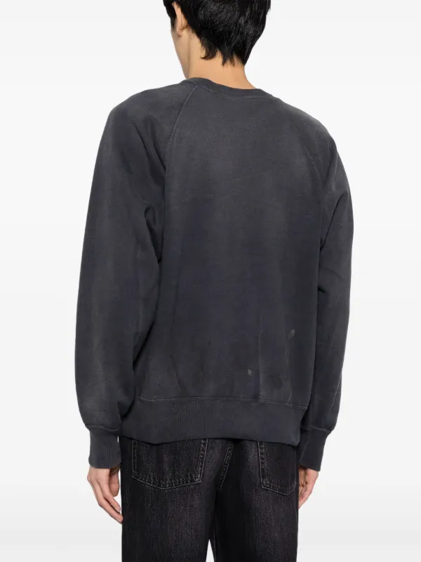 SAINT MXXXXXX logo-print Cotton Sweatshirt | グレー