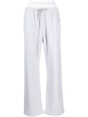 Alexander Wang BOOTCUT PANTS W LOGO ELASTIC WAISTBAND - Farfetch