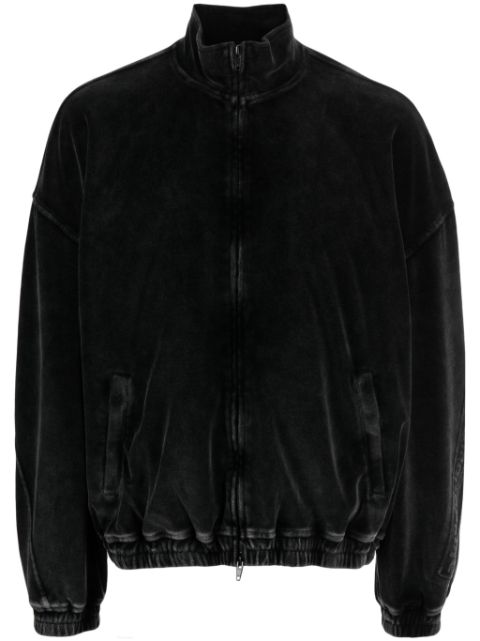 Alexander Wang logo-embossed cotton jacket Men