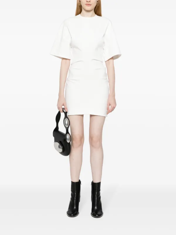 Alexander Wang store White Draped Mini Dress Size 2