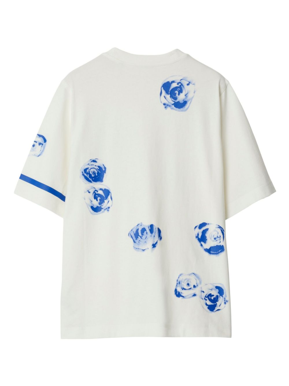 Burberry rose-print cotton T-shirt Women