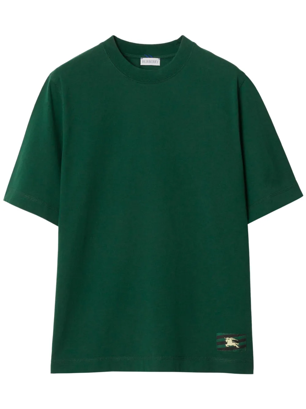 Burberry T-shirt Equestrian Knight - Verde