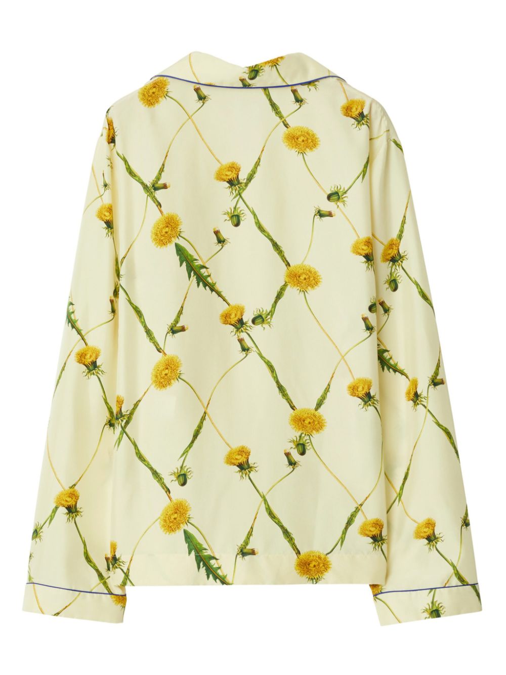 Burberry dandelion-print silk pyjama shirt Women