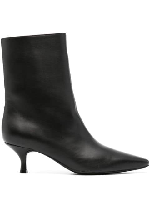 La Collection 65mm pointed-toe leather boots 