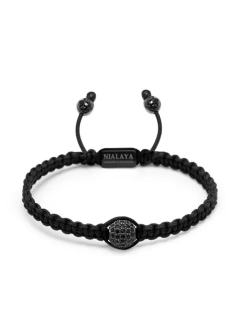 Nialaya Jewelry pulsera con detalles de cristal