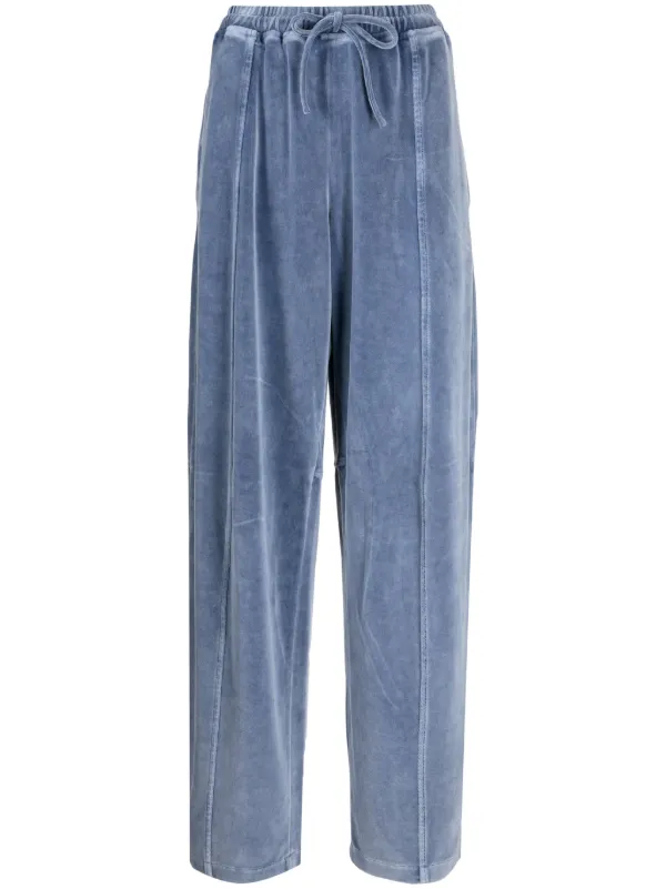 Alexander Wang Velour Track Pants - Farfetch