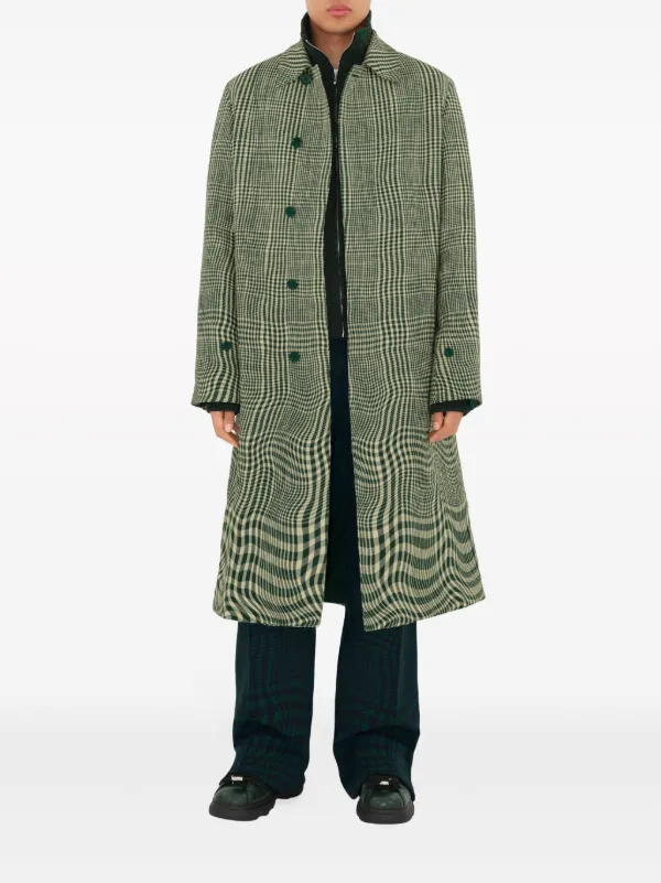 Burberry shop houndstooth coat