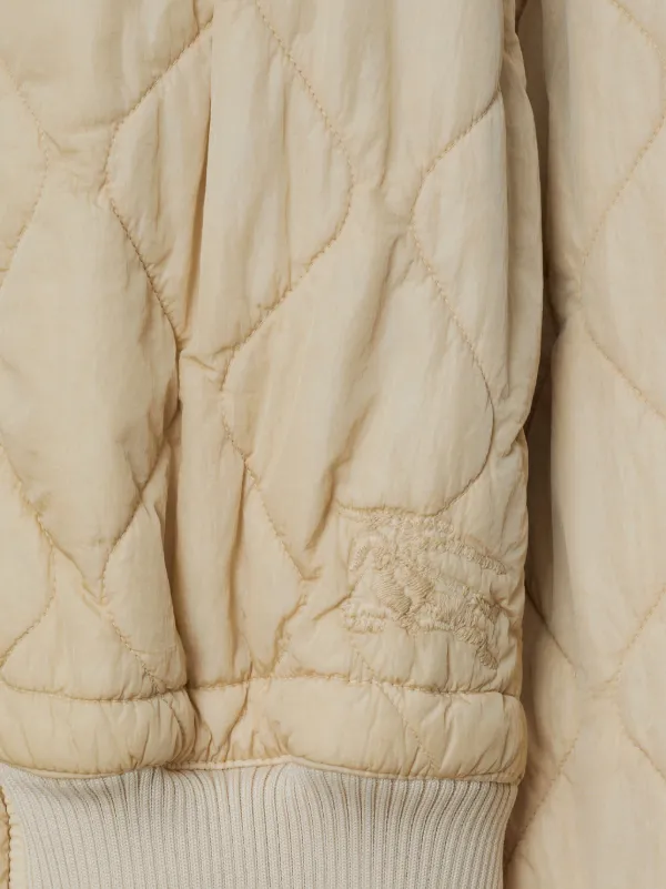 Burberry キルティング ボンバージャケット | ニュートラル