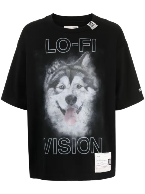 Maison MIHARA YASUHIRO camiseta con estampado gráfico