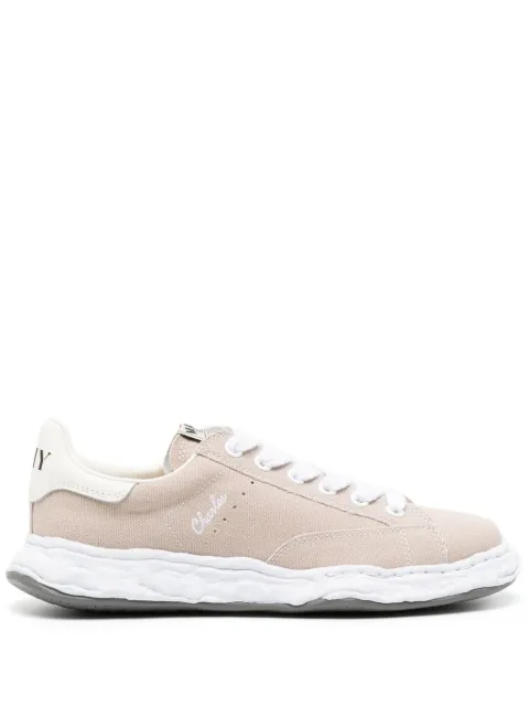 Maison MIHARA YASUHIRO tenis Charles con cierre autoadherente