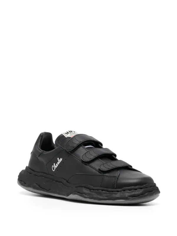 Maison MIHARA YASUHIRO Charles タッチストラップ レザースニーカー 