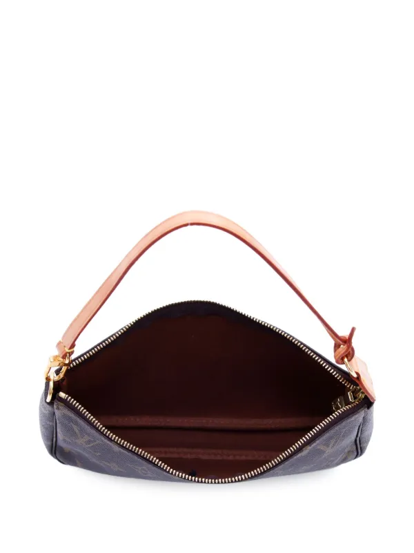 Louis Vuitton Pre Owned 2000 Pochette shoulder bag women Canvas One Size Brown
