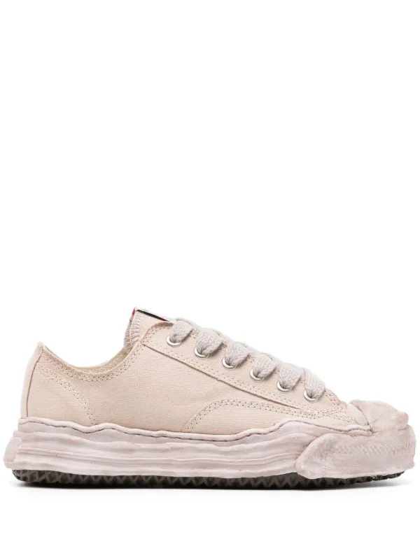 Maison MIHARA YASUHIRO Hank Canvas lace up Sneakers Neutrals FARFETCH UK