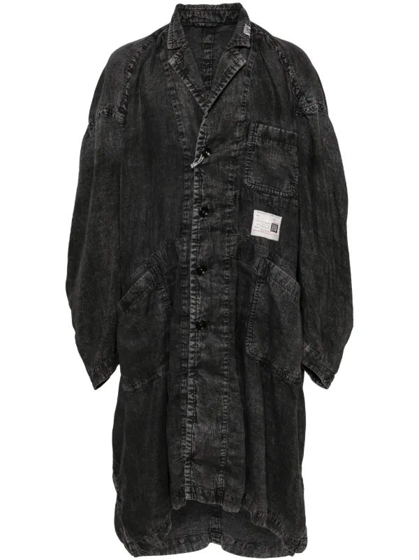 Maison MIHARA YASUHIRO リネン レイヤード コート Maison MIHARA YASUHIRO｜ミックスレイヤードリネンコート