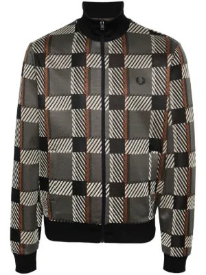 Fred perry tartan top jacket