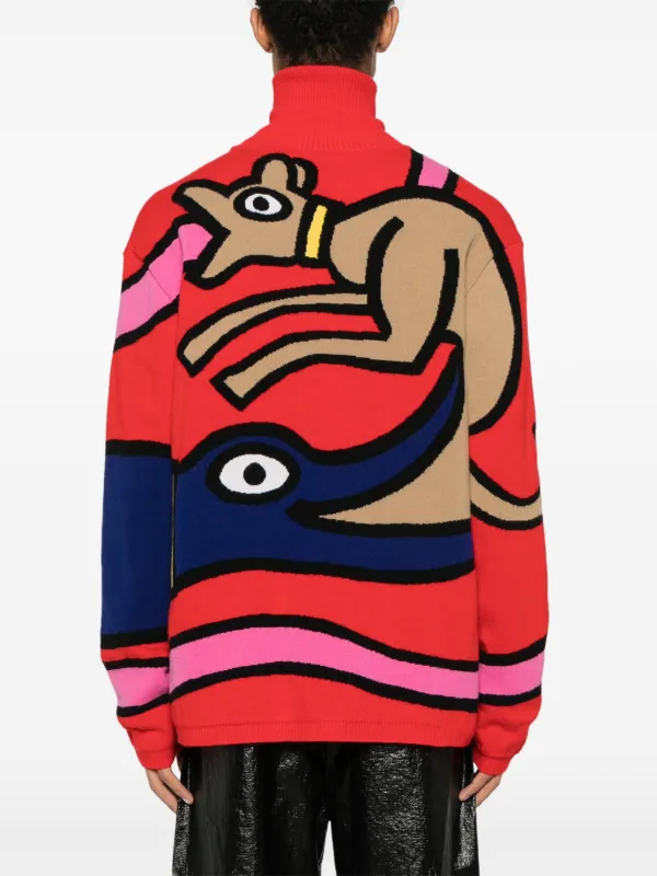 Walter Van Beirendonck ウールマフラー Walter Van Beirendonck