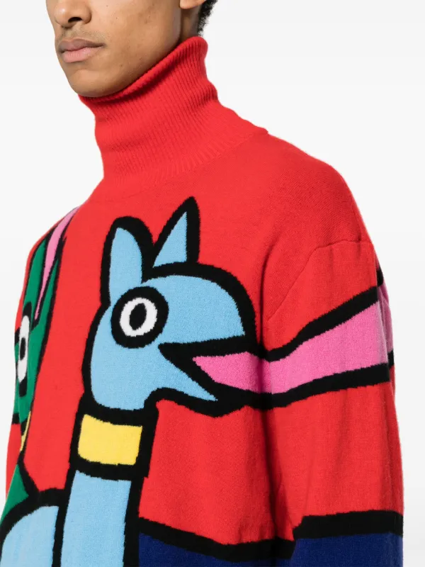Walter Van Beirendonck ウールマフラー Walter Van Beirendonck