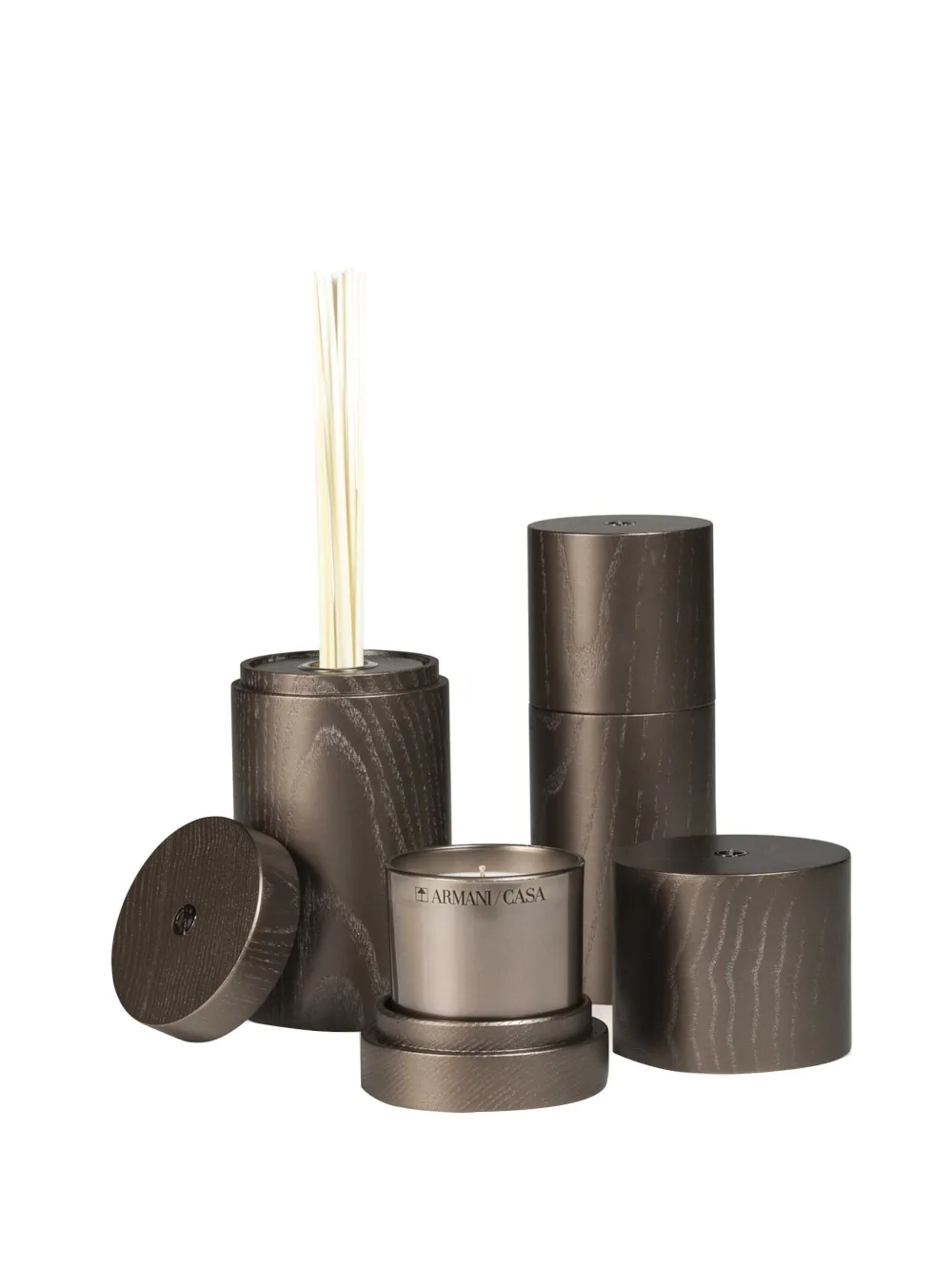 Giorgio Armani Hola scented candle (set of four) | Neutrals | Image 1