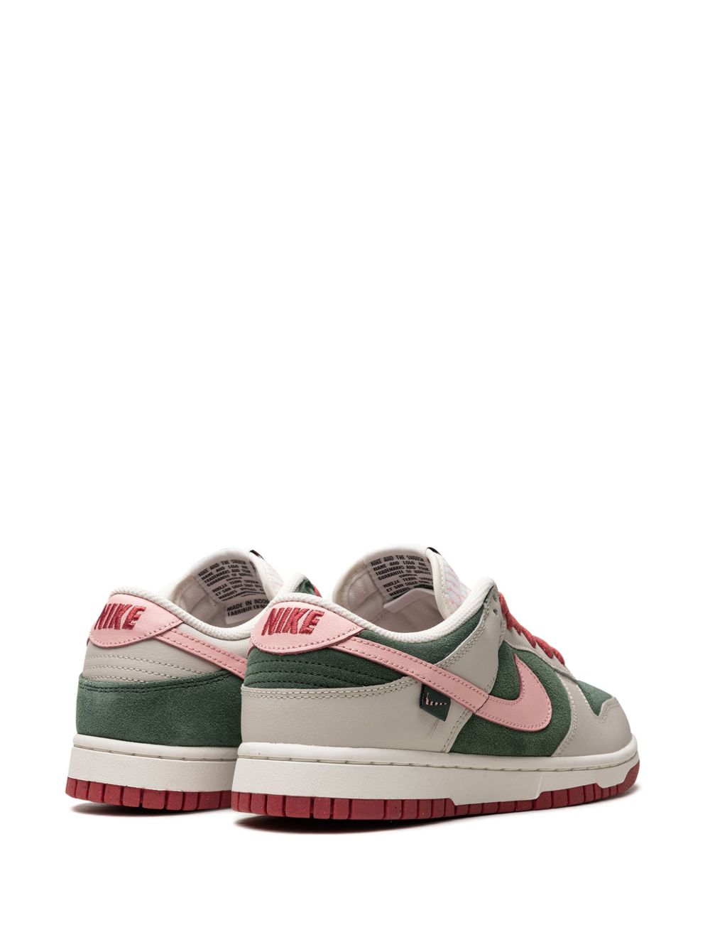 Shop Nike Dunk Low Se "all Petals United" Sneakers In Green