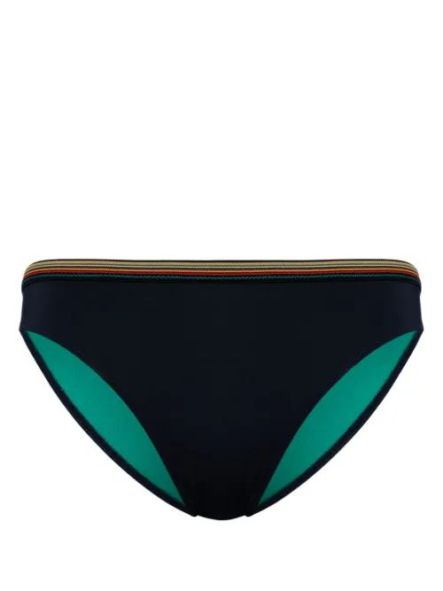 Bas de bikini en maille à rayures - Paul Smith - Modalova