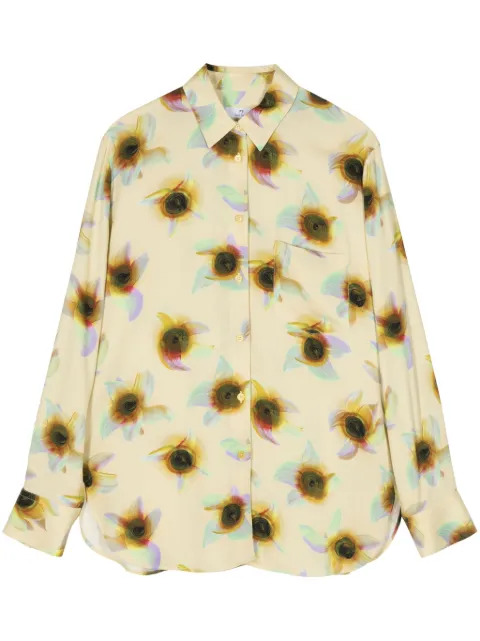 PS Paul Smith Ibiza Sunflair-print shirt 