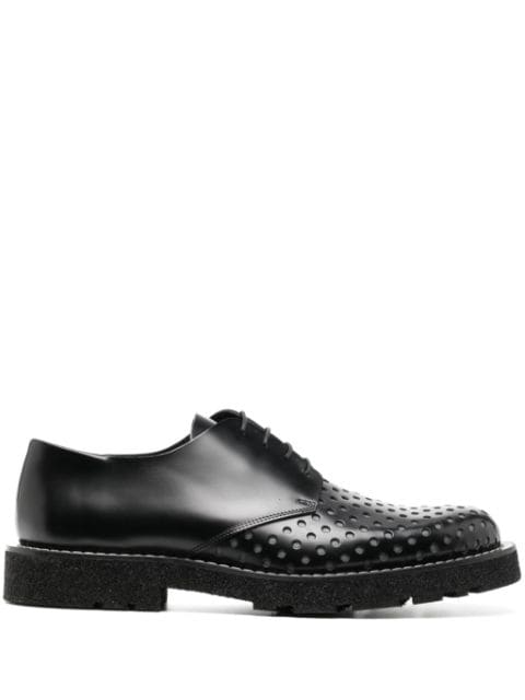 Paul Smith perforated-detail leather derby shoes 
