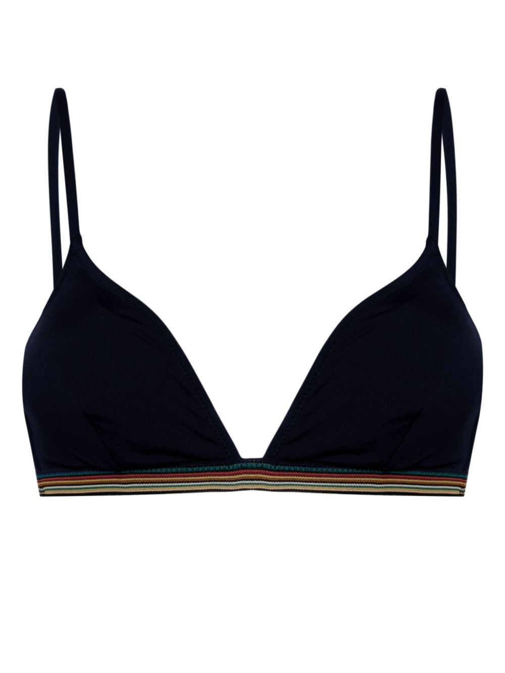 Paul Smith Signature Stripe bikinitop Blauw