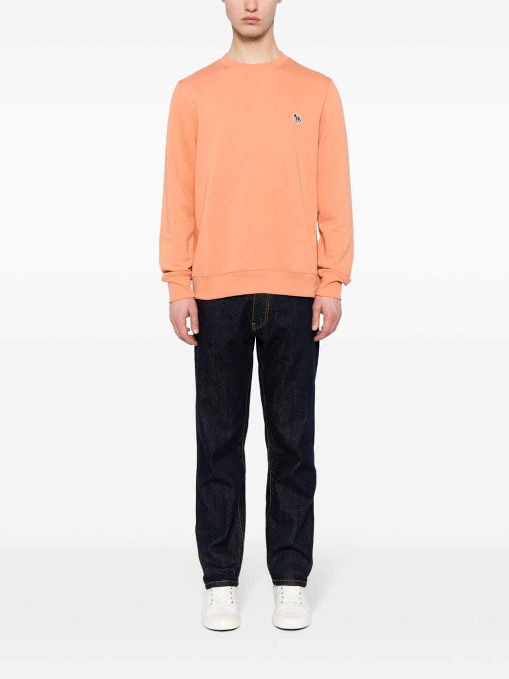 PS Paul Smith Sweater met geborduurd logo Oranje