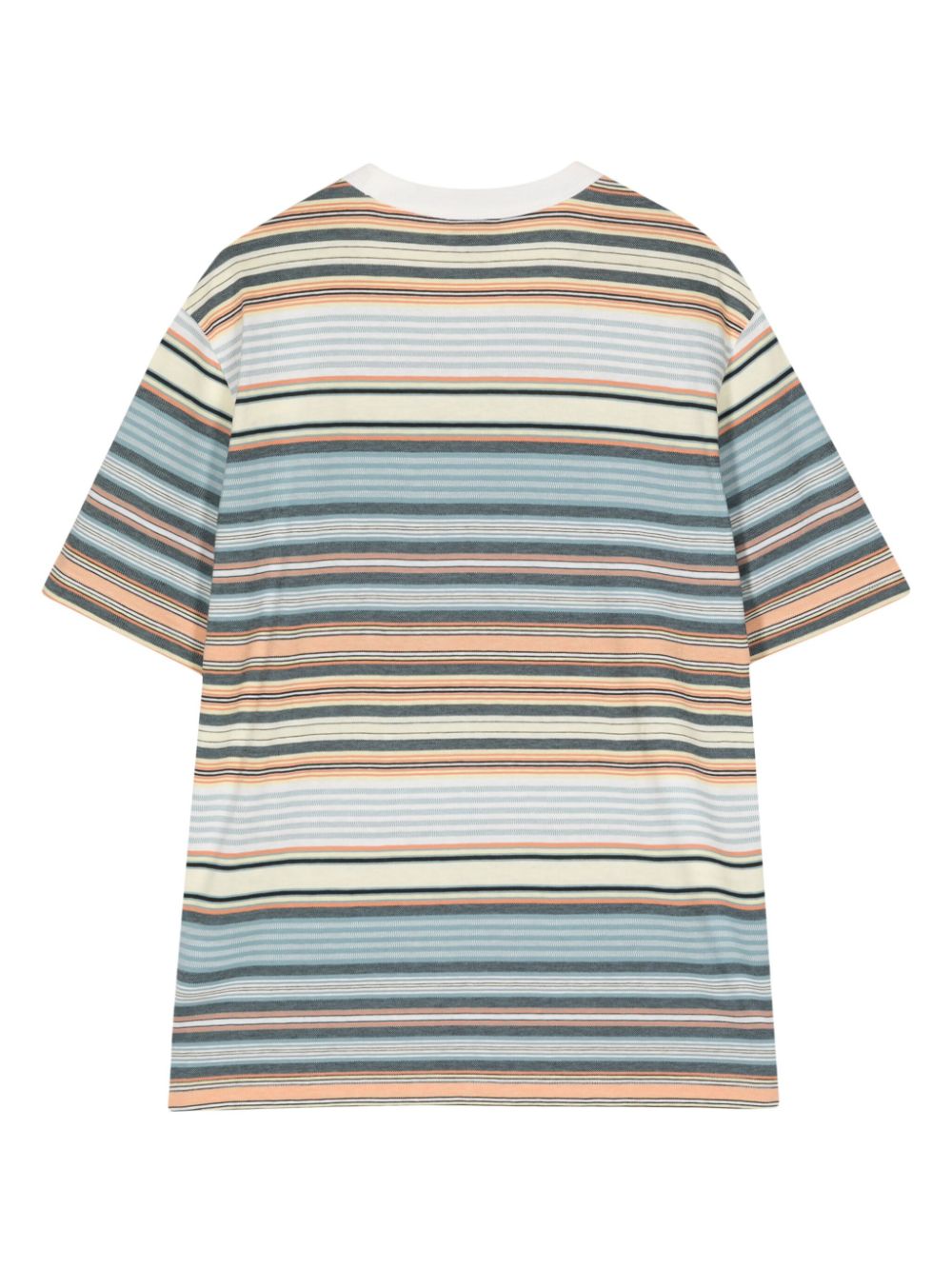 Image 2 of PS Paul Smith multi-stripe organic-cotton T-shirt