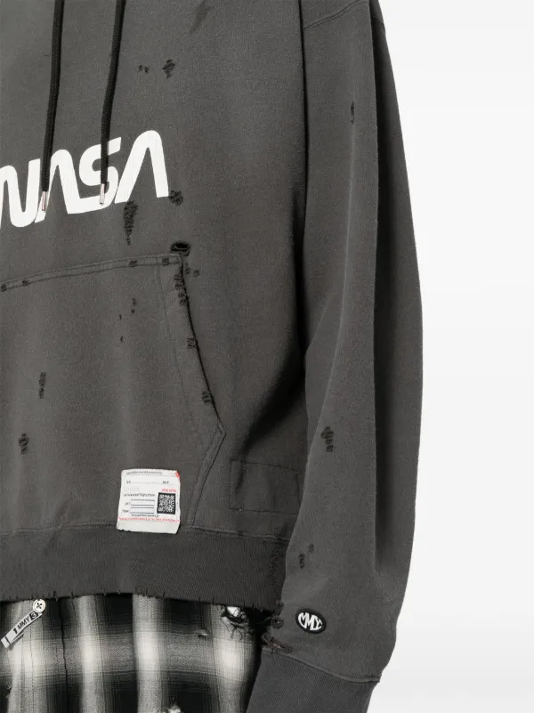 H&m nasa hoodie discount black