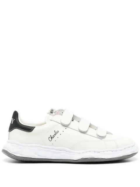 Maison MIHARA YASUHIRO tenis Charles con cierre autoadherente