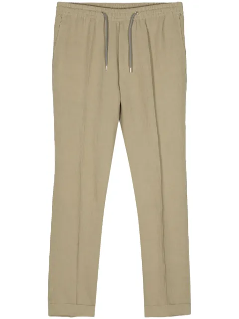 Paul Smith drawstring-waist linen trousers