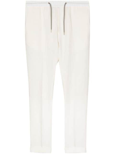 Paul Smith drawstring-waist linen trousers