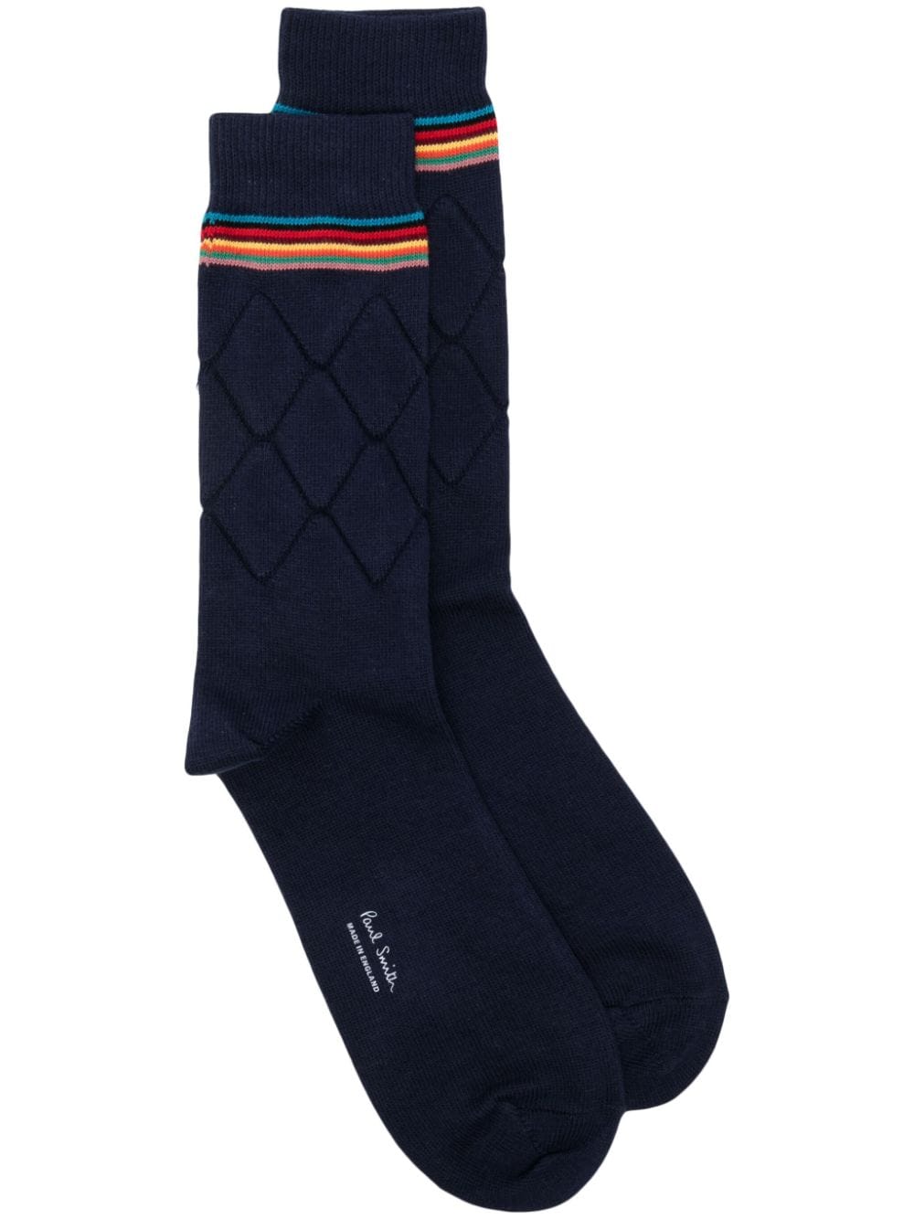 quilted ankle socks