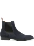 Santoni suede Chelsea boots - Blue