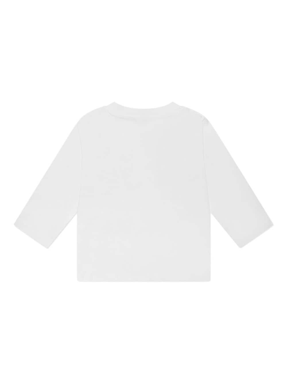 Kenzo Kids logo-print cotton T-shirt - Wit