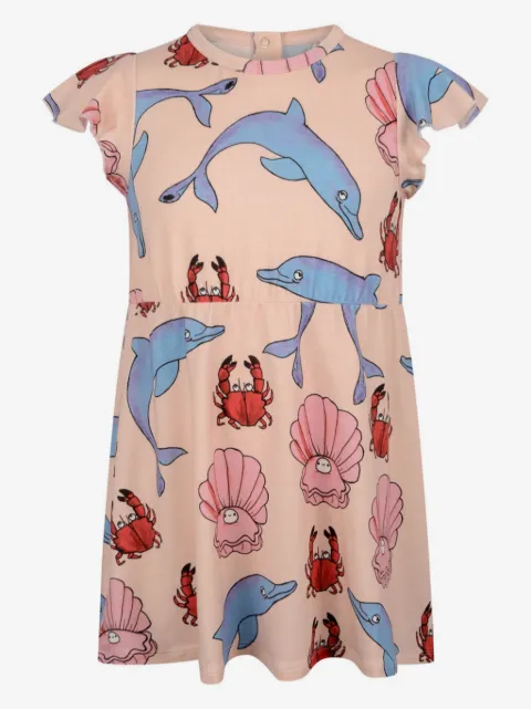 Mini Rodini graphic-print cotton dress