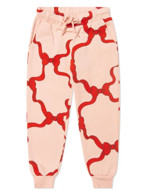 Mini Rodini pants con lazo estampado
