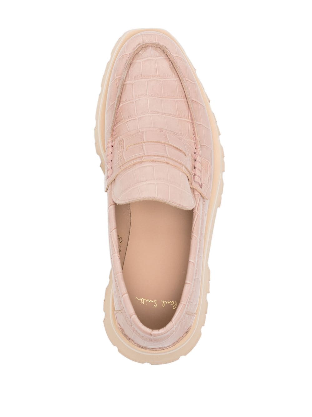 Shop Paul Smith Felicity 40mm Leather Loafers In Pink