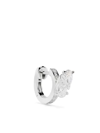 新品＊REPOSSI Serti sur Vide ピアス K18 WG Repossi Serti Sur Vide ダイヤモンド ピアス 18Kホワイトゴールド