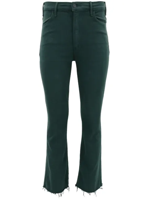 MOTHER The Hustler Ankle Fray flared jeans