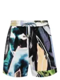 Paul Smith Life Drawing swim shorts - Multicolour