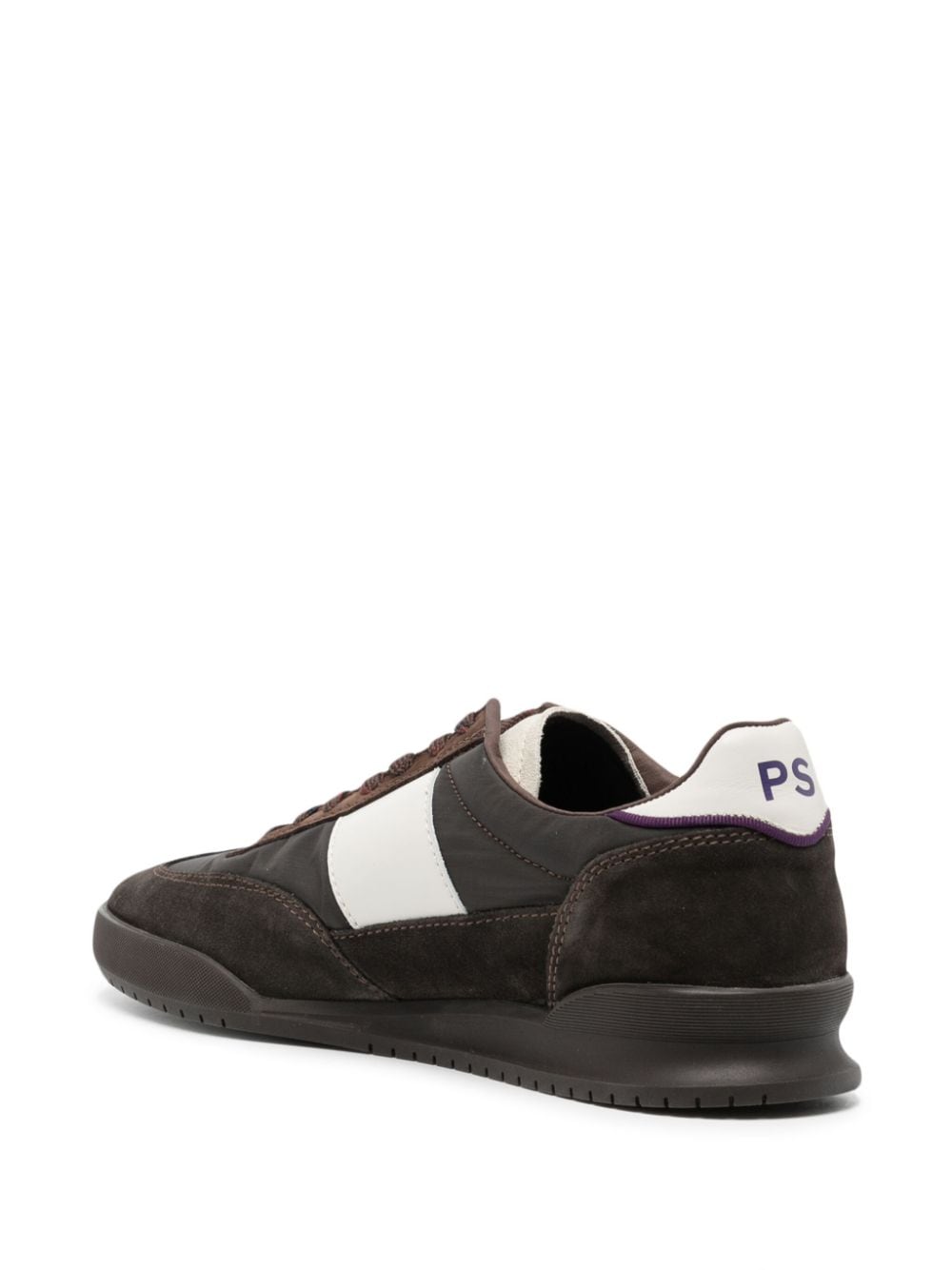 Shop Ps By Paul Smith Dover Low-top Sneakers In Brown