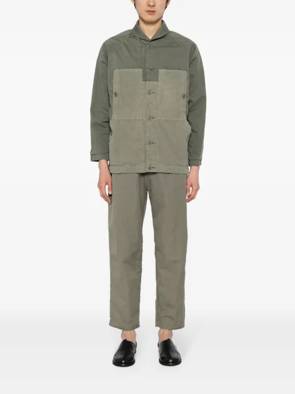 Casey Casey Militaire Blouson Cotton Jacket | Green | FARFETCH UK