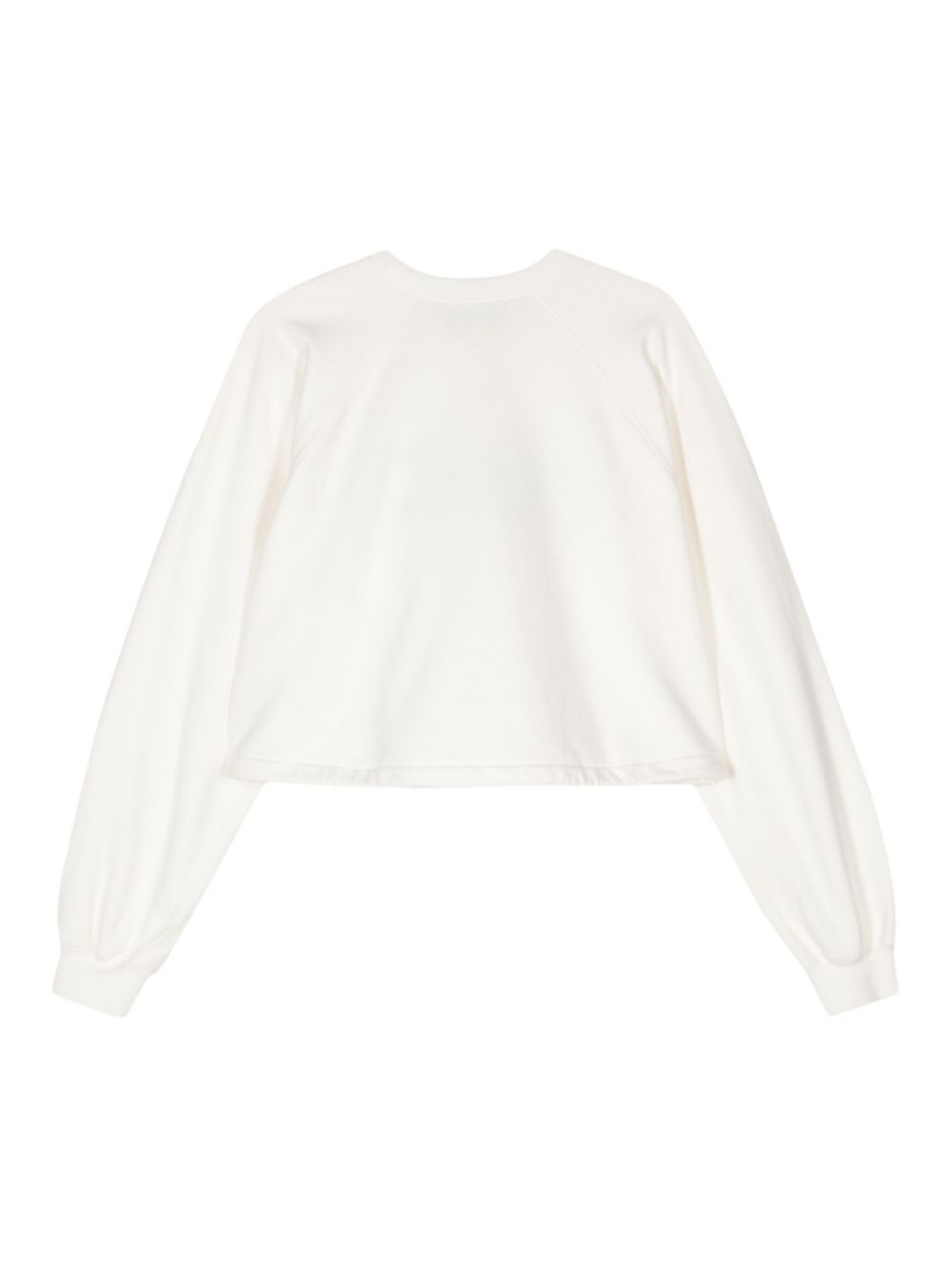 Gucci drawstring cotton sweatshirt - White